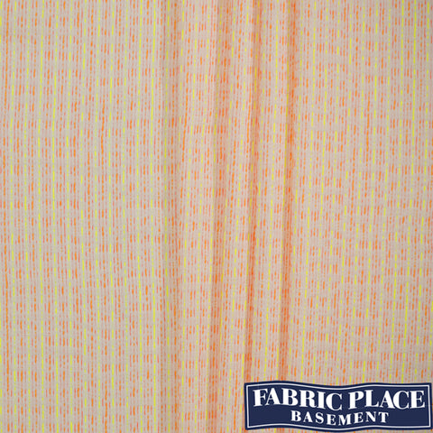 Boucle Knit Stripe - Neon