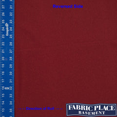 Polar Fleece (Knit Backed) - Red
